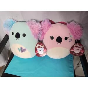 Squishmallow Valentines Pair Kya and Kaelea 8 inch Brand New NWT NEW Set of 2
